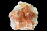 Natural, Red Quartz Crystal Cluster - Morocco #153764-1
